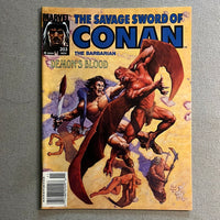 Savage Sword of Conan #203 Newsstand Variant FVF