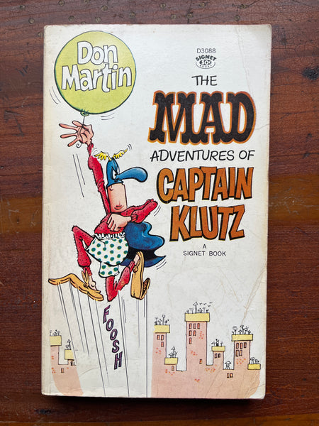 The Mad Adventures of Captain Klutz 1967 Signet PB 1st Print VF