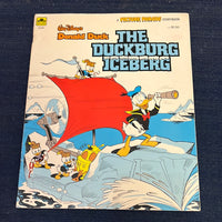 Walt Disney Donald Duck The Duckburg Iceberg Golden Press Picture Parade Storybook