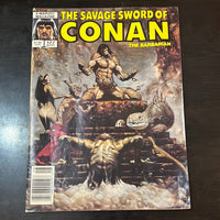Savage Sword of Conan #127 Newsstand Variant FN
