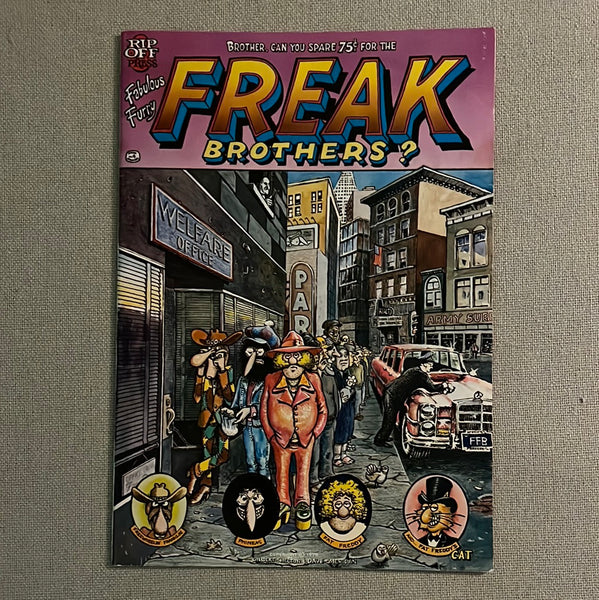 Fabulous Furry Freak Brothers #4 2nd Print FVF