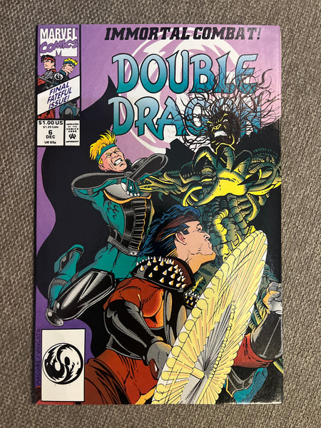 Double Dragon #6 Immortal Combat! Last Issue VF