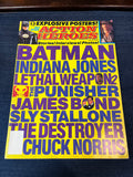 Action Heroes #1 1989 Magazine Batman Indy HTF FVF