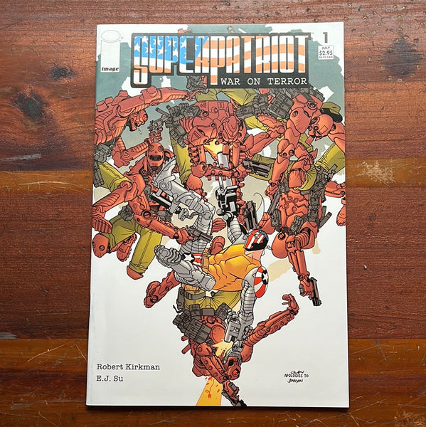 Superpatriot: War On Terror #1 Rare Low Print Run Image Kirkman VFNM