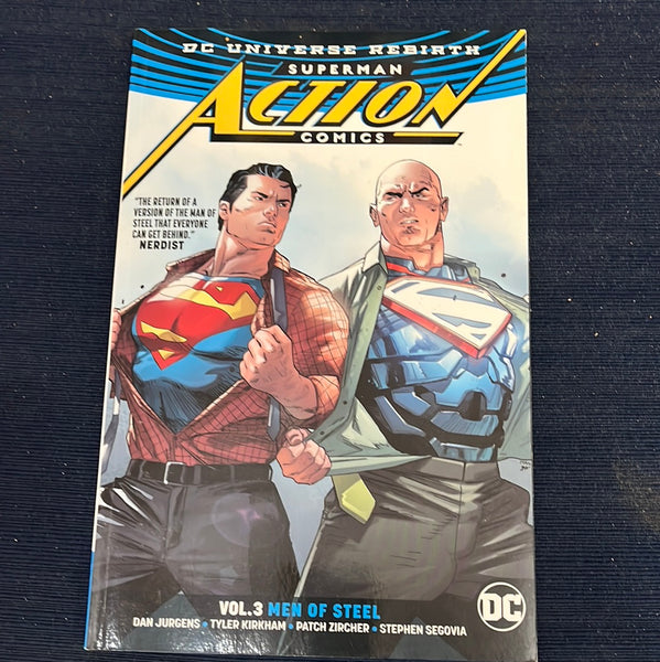 Action Comics Vol 3 Men of Steel Trade Paperback Superman VFNM