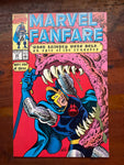 Marvel Fanfare #52 Newsstand Variant Black Knight! Paul Smith Gallery! VF