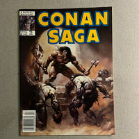 Conan Saga Magazine #15 Newsstand Variant VF