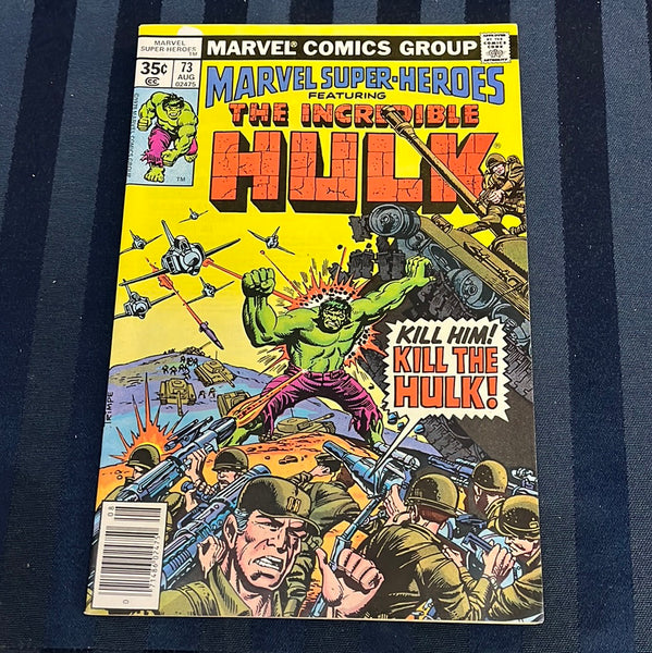Marvel Super-Heroes #73 Featuring The Hulk! FVF
