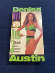 Denise Austin Hit The Spot Abs Sealed VHS Tape Rare 1995