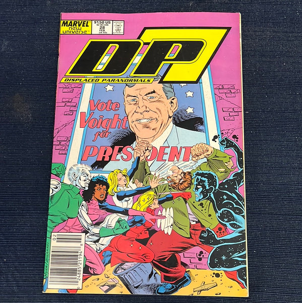 DP7 #28 Newsstand Variant HTF Marvel New Universe Series VF