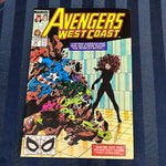 Avengers West Coast #48 She’s Dressed In Black… VF