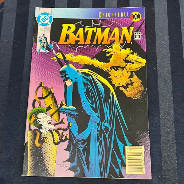 Batman #494 Knightfall! Rare Newsstand Variant VFNM