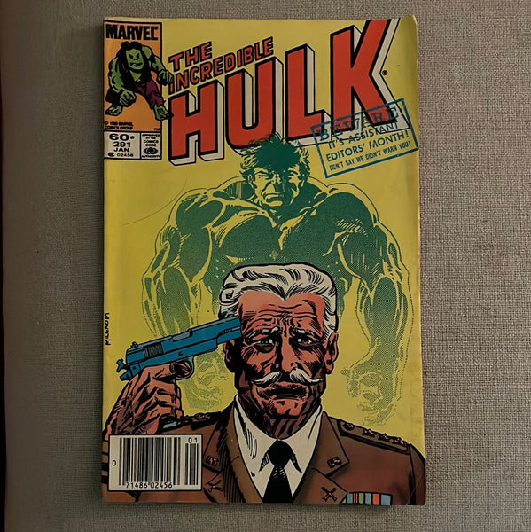 Incredible Hulk #291 Newsstand Variant FN