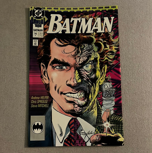 Batman Annual #14 Two-Face! Neal Adams! VF