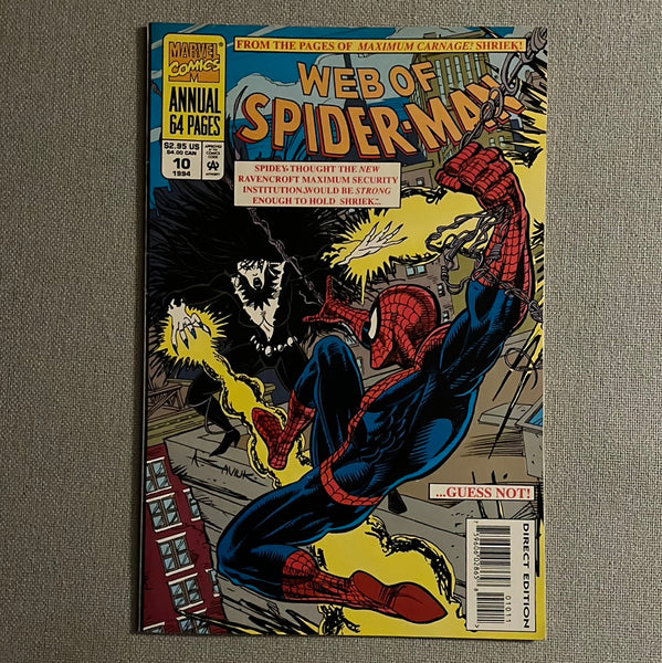 Web Of Spider-Man Annual #10 Shriek! FVF