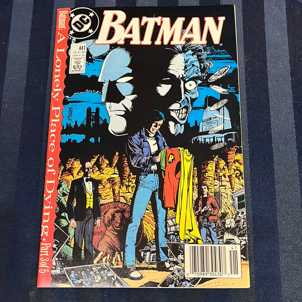 Batman #441 Newsstand Variant A New Robin? VFNM