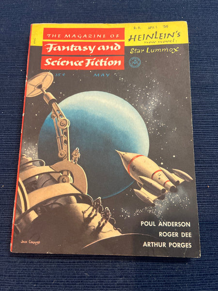 Magazine of Fantasy and Science Fiction Vol 6 #5 1954 Beautiful Copy FVF