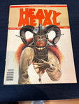 Heavy Metal Magazine December 1980 Achilleos Nino Mature Readers VGFN