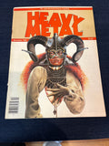 Heavy Metal Magazine December 1980 Achilleos Nino Mature Readers VGFN