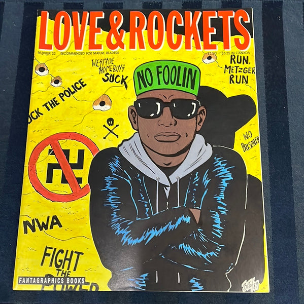 Love & Rockets #32 First Print Fantagraphics Mature Readers VF