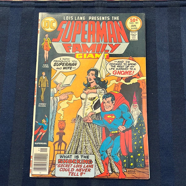 Superman Family #181 Married To A Gnome? FVF