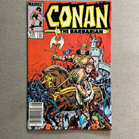 Conan The Barbarian #173 Newsstand Variant FN