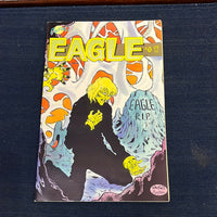 Eagle #6 Crystal Comics HTF First Adam Hughes Published Art! VF