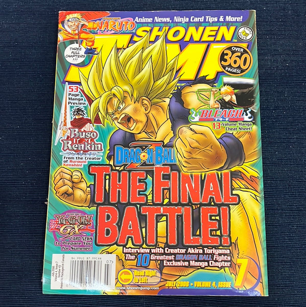 Shonen Jump Magazine Vol 4 #7 The Final Battle! VF