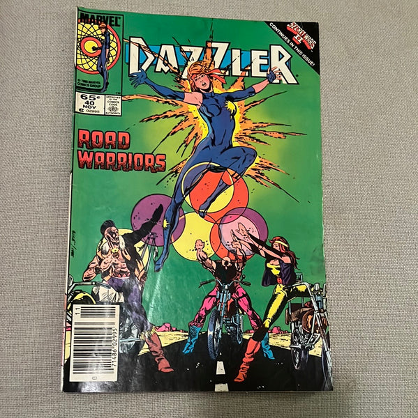 Dazzler #40 Newsstand Variant VGFN