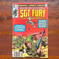 Sgt Fury and His Howling Commandos #165 Newsstand Variant Bronze Age Action! FVF