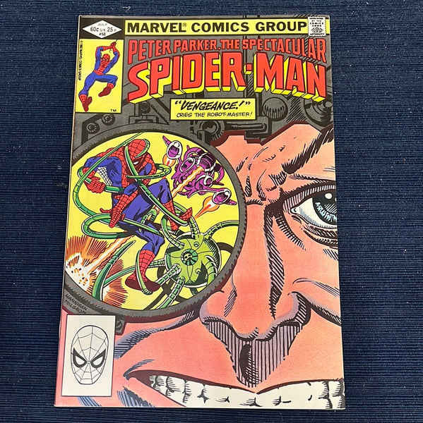 Spectacular Spider-Man #68 Vengeance Cries The Robot Master! VF