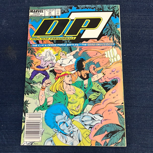 DP7 #26 Newsstand Variant HTF Marvel New Universe Series FVF