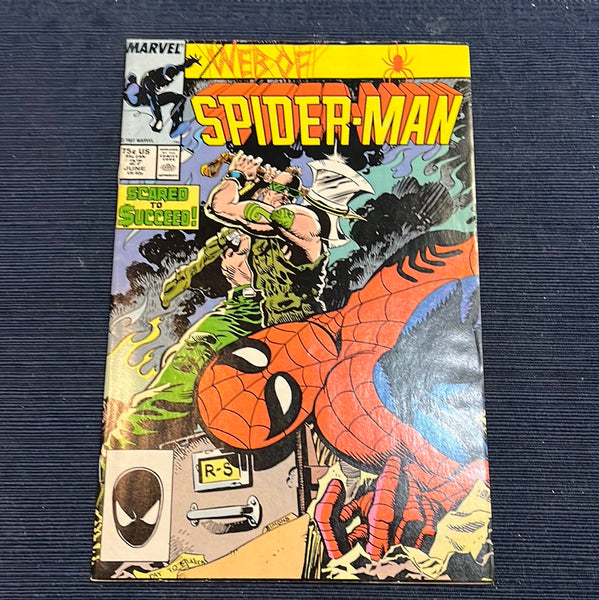 Web Of Spider-Man #27 Scared! VF – East Bay Comics