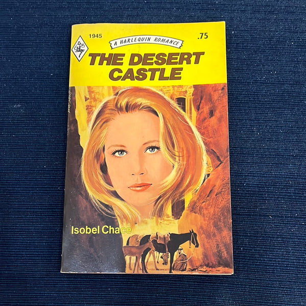Vintage Harlequin Romance Softcover #1945 “The Desert Castle” VF