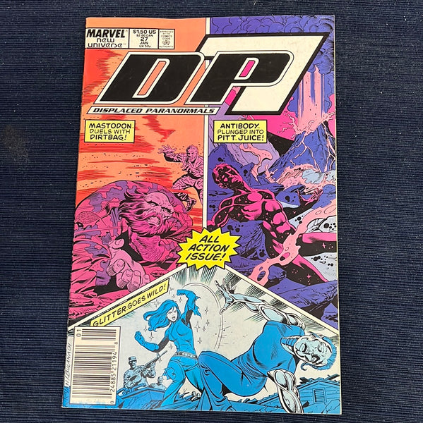 DP7 #27 Newsstand Variant HTF Marvel New Universe Series FVF