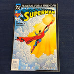 Superman #77 Second Print Funeral For A Friend! VFNM