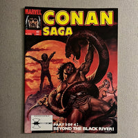 Conan Saga Magazine #40 Beyond The Black River! FVF