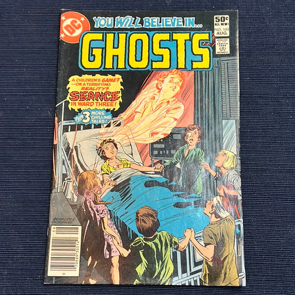 Ghosts #103 Newsstand Variant Bronze Age Horror! FN