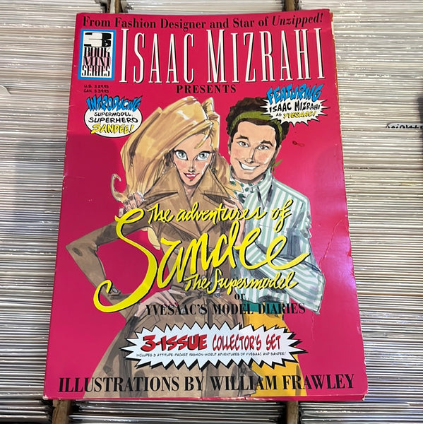 Isaac Muzrahi Presents The Adventures of Sandee The Supermudel 3 Issue Treasury Size Collector’s Set VF