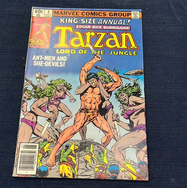 Tarzan Annual #3 Bronze Age Giant! VF-
