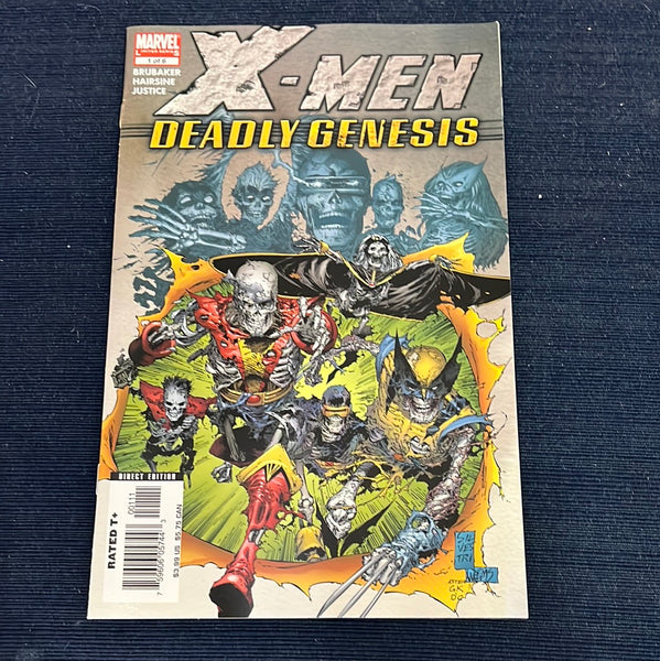 X-Men: Deadly Genesis #1 First Vulcan! VFNM