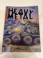 Heavy Metal March 1979 Corben Moebius! FN