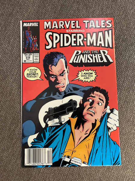 Marvel Tales #218 Newsstand Variant The Punisher Knows… FVF