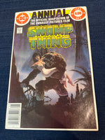 Swamp Thing Annual #1 Newsstand Variant VF