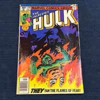 Incredible Hulk #240 Newsstand Variant FN