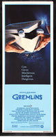 GREMLINS RARE 14 X 36 ORIGINAL MOVIE POSTER VINTAGE 1984