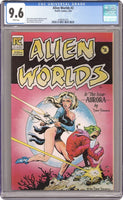 ALIEN WORLDS #2 (1983) CGC 9.6 DAVE STEVENS PACIFIC COMICS WHITE PAGES