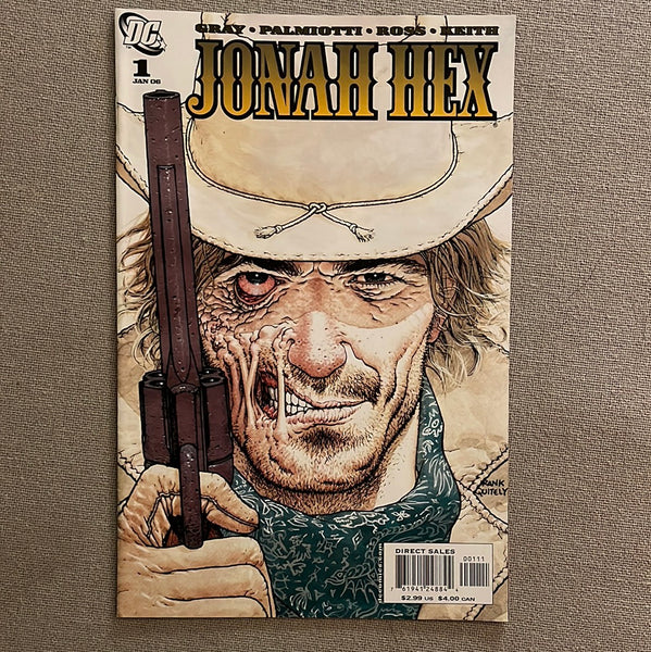 Jonah Hex #1 2006 Quitely Art VF
