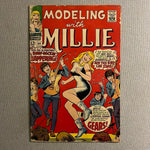 Modeling With Millie #54 The Beatles! Rare Silver Age Appearance GVG