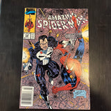 Amazing Spider-Man #330 Newsstand Variant! The Punisher! VFNM